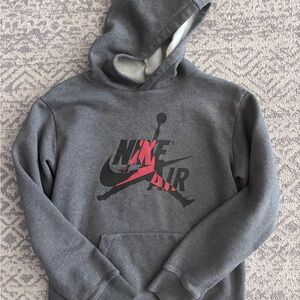 Nike Air Boys Gray Hoodie